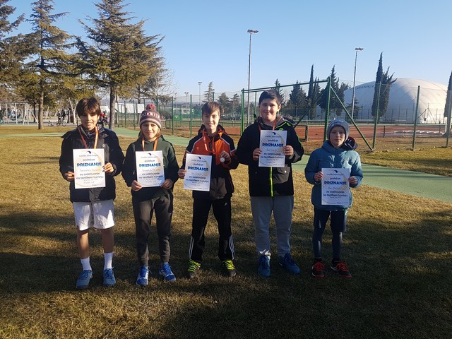 Najboljši na turnirju do 12 let.