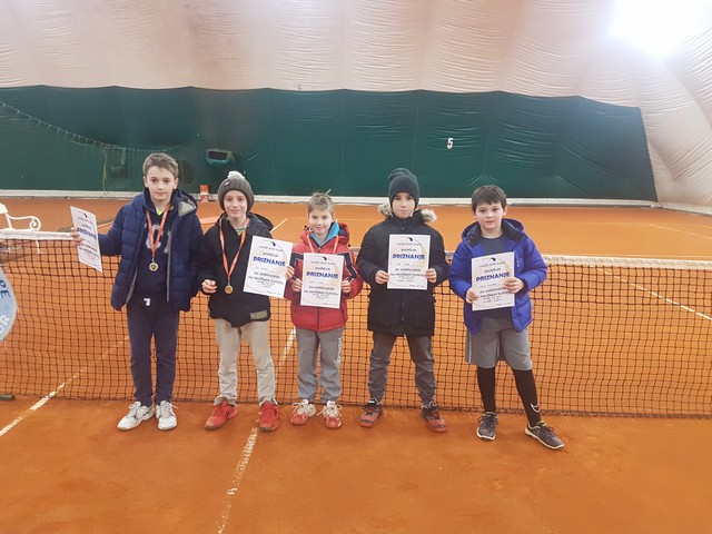 Najboljši v tenisu do 10 let.