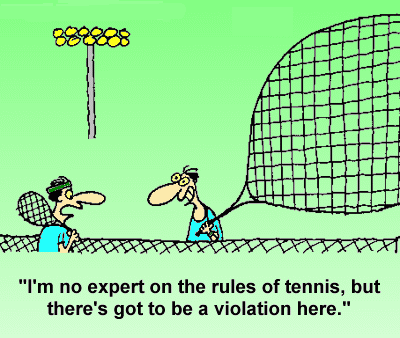 tennis rules