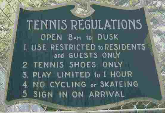 tennis rules